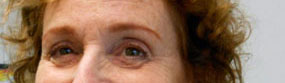 After image of two sets of eyes, close ups of women pictured above.
